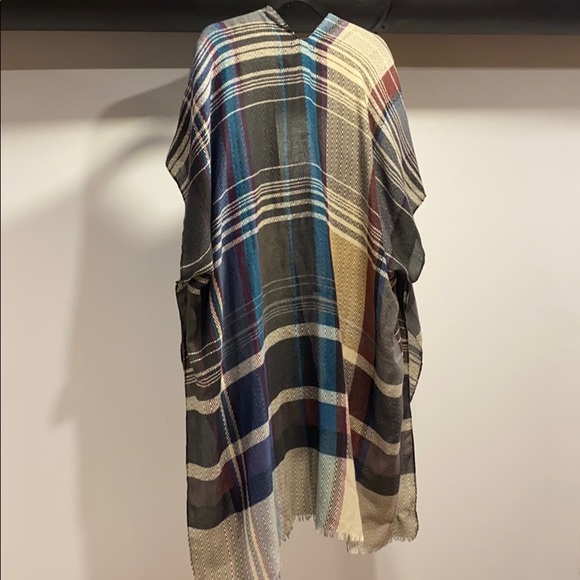 MULTICOLOUR PATTERNED KIMONO - Picture 3 of 3